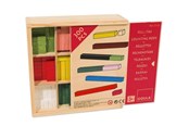 Ulkoleikit - Jumbo Goula - Counting sticks 10x10 in wooden box - 51106
