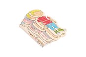 Palapelit - Beleduc Wooden Layered Puzzle Girl - 5 Layers Puu - 17160