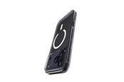 Puhelin - Kannet ja kotelot - Puro Impact Clear D3O TPU+PC Case Compatible with MagSafe for iPhone 17 Pro Max - Transparent - PUIPC17P69IMPCLD3OTR