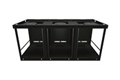 Räkit - Rack - Middle Atlantic C5 Credenza Frame Series - rack - 22" deep - 42U - C5-FF22-3