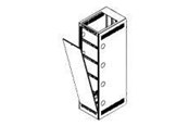 Räkit - Rack - Middle Atlantic WR Series WR-RAP-44 - rack panel - 44U - WR-RAP-44