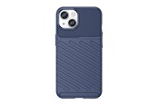 Puhelin - Kannet ja kotelot - Hurtel Armored iPhone 15 Plus Thunder Case - Blue - 9145576279526