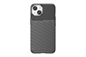 Puhelin - Kannet ja kotelot - Hurtel Armored iPhone 15 Plus Thunder Case - Black - 9145576279519