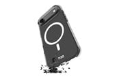 Puhelin - Kannet ja kotelot - Puro Impact Clear D3O TPU+PC MagSafe Compatible Case for iPhone 17 Air - Transparent - PUIPC1766IMPCLD3OTR