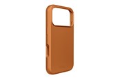 Puhelin - Kannet ja kotelot - Puro Icon Mag Pro Liquid Silicone Case for iPhone 17 Pro MagSafe Compatible with Camera Protection and Aluminum Buttons - Orange - PUIPC17P63ICONMPORA