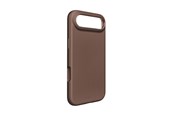Puhelin - Kannet ja kotelot - Puro Icon Mag Pro Liquid Silicone Case for iPhone 17 Air MagSafe Compatible with Camera Protection and Aluminum Buttons - Brown - PUIPC1766ICONMPCHOC