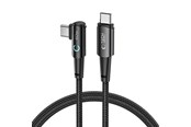 USB kaapelit - Tech-Protect  UltraBoost L USB-C / USB-C 60W 6A 1m Cable - Grey - 9490713935293
