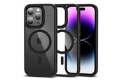 Puhelin - Kannet ja kotelot - Tech-Protect MagMat MagSafe Case for iPhone 15 Pro - Clear Black - 9490713936481