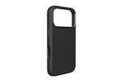 Puhelin - Kannet ja kotelot - Puro Icon Mag Pro Liquid Silicone Case for iPhone 17 Pro MagSafe Compatible with Camera Protection and Aluminum Buttons - Black - PUIPC17P63ICONMPBLK