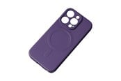Puhelin - Kannet ja kotelot - Hurtel MagSafe Compatible Silicone Case for iPhone 15 Pro Max Silicone Case - Purple - 9145576280003