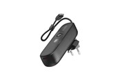 Powerbank - SBS Hybrid PD 20W 5000mAh Power Bank with Built-in Cable and Foldable Plug - Black - 5000 mAh - TETRBB5000PD20
