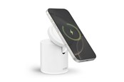 Puhelin - Adapterit & Laturit - SBS 2-in-1 Wireless Magnetic Charging Station - White - TEWIRMAGFOLD2IN1