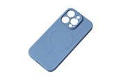 Puhelin - Kannet ja kotelot - Hurtel MagSafe Compatible Silicone Case for iPhone 15 Pro Max Silicone Case - Navy Blue - 9145576279953