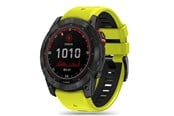 Smartwatch - Lisävarusteet - Tech-Protect IconBand Pro Strap for Garmin Fenix 3 / 5X / 3HR / 5X Plus / 6X / 6X Pro / 7X - Lime Black - 9319456605129