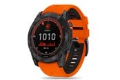 Smartwatch - Lisävarusteet - Tech-Protect IconBand Pro Strap for Garmin Fenix 3 / 5X / 3HR / 5X Plus / 6X / 6X Pro / 7X - Orange & Black - 9319456605136