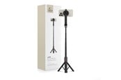 Puhelin - Muut lisävarusteet - Tech-Protect L04S Bluetooth Selfie Stick with Tripod up to 95cm and 360 Head - Black - 9319456605471