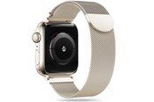 Smartwatch - Lisävarusteet - Tech-Protect MilaneseBand Strap for Apple Watch 4 / 5 / 6 / 7 / 8 / 9 / SE (38/40/41 mm) - Beige - 9319456607260
