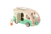 Puulelut - Classic World Wooden Camper with Accessories - 9pcs. - 20264