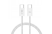 USB kaapelit - Tech-Protect UltraBoost Classic USB-C / USB-C PD 60W 3A 1m Cable - White - 9319456607116