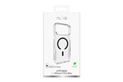 Puhelin - Kannet ja kotelot - Puro Lite Mag TPU+PC Case Compatible with MagSafe for iPhone 17 Pro Max - Transparent with Black Ring - PUIPC17P69LITEMBLK