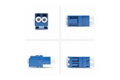 Verkkokaapelit - StarTech.com Startech network coupler - TAA Compliant - blue - Sininen - LCLCSMCOUPLER