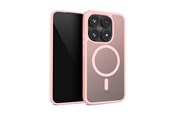 Puhelin - Kannet ja kotelot - CRONG Hybrid Matte Magnetic - MagSafe Xiaomi 17 - Pink - CRGHMMXM17PNK