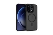 Puhelin - Kannet ja kotelot - CRONG Hybrid Matte Magnetic - OnePlus 15 (Black) - CRGHMMOPL15BLK