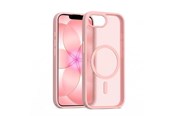 Puhelin - Kannet ja kotelot - CRONG Hybrid Matte Magnetic - MagSafe Case iPhone 17e - Pink - CRGHMMIP17EPNK