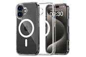 Puhelin - Kannet ja kotelot - Tech-Protect FlexAir Hybrid MagSafe Case for iPhone 16 - Transparent - 5906302311460