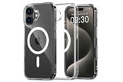 Puhelin - Kannet ja kotelot - Tech-Protect Flexair Hybrid MagSafe Case for iPhone 16 Plus - Clear - 5906302311477