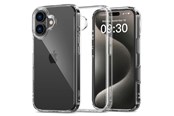 Puhelin - Kannet ja kotelot - Tech-Protect FlexAir Hybrid Case for iPhone 16 - Transparent - 5906302311620