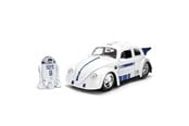 Leluautot - Jada Toys Star Wars R2D2 1959 VW Drag Beetle 1:24 - 9336912314R00