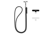 Puhelin - Muut lisävarusteet - Tech-Protect C1S Rope Crossbody Strap - Black - 5906302312016