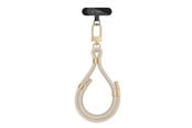 Puhelin - Muut lisävarusteet - Tech-Protect C4S Rope Wrist Strap - Beige - 5906302312757