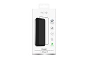 Puhelintarvikkeet - Näytönsuojat - Puro Frame tempered glass for iPhone 17 with applicator and black frame - PUSDGFRAIPHONE1763