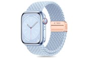 Smartwatch - Lisävarusteet - Tech-Protect Nylonmag Strap for Apple Watch 4 / 5 / 6 / 7 / 8 / 9 / SE (38 / 40 / 41 mm) - Blue - 5906302312832