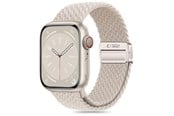 Smartwatch - Lisävarusteet - Tech-Protect  Nylonmag Strap for Apple Watch 4 / 5 / 6 / 7 / 8 / 9 / SE (38 / 40 / 41 mm) - Beige - 5906302312849