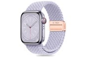 Smartwatch - Lisävarusteet - Tech-Protect Nylonmag Strap for Apple Watch 4 / 5 / 6 / 7 / 8 / 9 / SE (38 / 40 / 41 mm) - Purple - 5906302312863