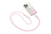 Puhelin - Muut lisävarusteet - Tech-Protect  C5S Rope Crossbody Strap - Pink - 5906302312900