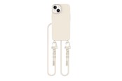 Puhelin - Muut lisävarusteet - Tech-Protect MagNecklace MagSafe Case for iPhone 15 - Beige - 5906302313105