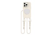 Puhelin - Kannet ja kotelot - Tech-Protect MagNecklace MagSafe Case for iPhone 15 Pro - Beige - 5906302313136