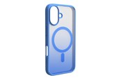 Puhelin - Kannet ja kotelot - Puro Gradient MagSafe Silicone Case for iPhone 16 - Blue - PUIPC1661GRADBLUE