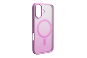 Puhelin - Kannet ja kotelot - Puro Gradient MagSafe Silicone Case for iPhone 16 - Pink - PUIPC1661GRADROSE