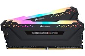 RAM - Corsair Vengeance RGB PRO DDR4-3200 - 16GB - CL16 - Dual Channel (2 pcs) - Intel XMP - Musta RGB - CMW16GX4M2E3200C16