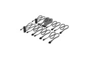 Sisäiset virtakaapelit - Corsair Elite Premium Individually Sleeved Type-5 PSU Cables Pro Kit - Musta / Valkoinen - CP-8920447