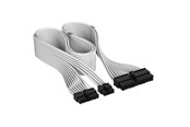 Sisäiset virtakaapelit - Corsair Elite Premium Individually Sleeved ATX 24-pin Cable Type 5 - Valkoinen - CP-8920449