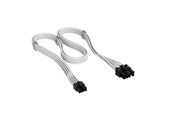 Sisäiset virtakaapelit - Corsair Elite Premium Individually Sleeved PCIe Cable 8-pin (6+2 Split) Cable Type 5 - Valkoinen - CP-8920453