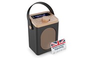 DAB, Verkko- & Kelloradiot - Majority Little Shelford Portable Bluetooth DAB Radio - Black - DAB+/FM - Mono - Musta - LSH-DAB-BLK UK