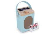 DAB, Verkko- & Kelloradiot - Majority Little Shelford Portable Bluetooth DAB Radio - Duck Egg - DAB+/FM - Mono - Sininen - LSH-DAB-DUK