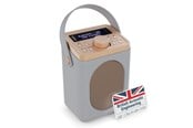 DAB, Verkko- & Kelloradiot - Majority Little Shelford Portable Bluetooth DAB Radio - Grey - DAB+/FM - Mono - Harmaa - LSH-DAB-GRY UK